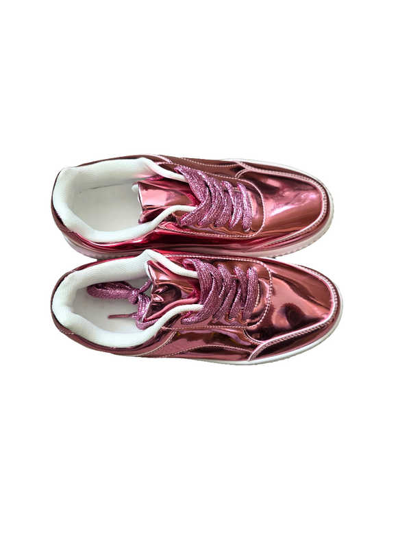 Rose Gold Women's Sneakers